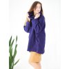mikina damska biobavlna tmave modra nicebelly