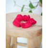 cervena scrunchie gumicka2 nicebelly