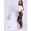 zateplene leginy espresso hneda3 s napletem NiceBelly
