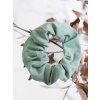 scrunchie gumicka biobavlna mintova NiceBelly