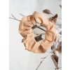 scrunchie gumicka biobavlna merunkova tmava NiceBelly