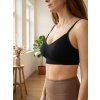 Brigid cerna podprsenka2 biobavlna s pushup efektem NiceBelly