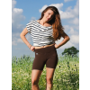 leginy sortky nicebelly cokolada 2 s kapsou
