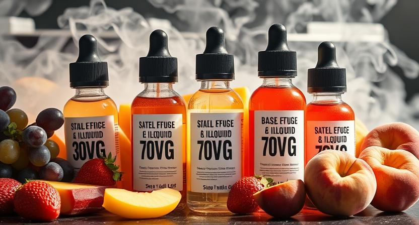 Top 5 ovocných příchutí, které nejlépe ladí s bází 70VG 🍍