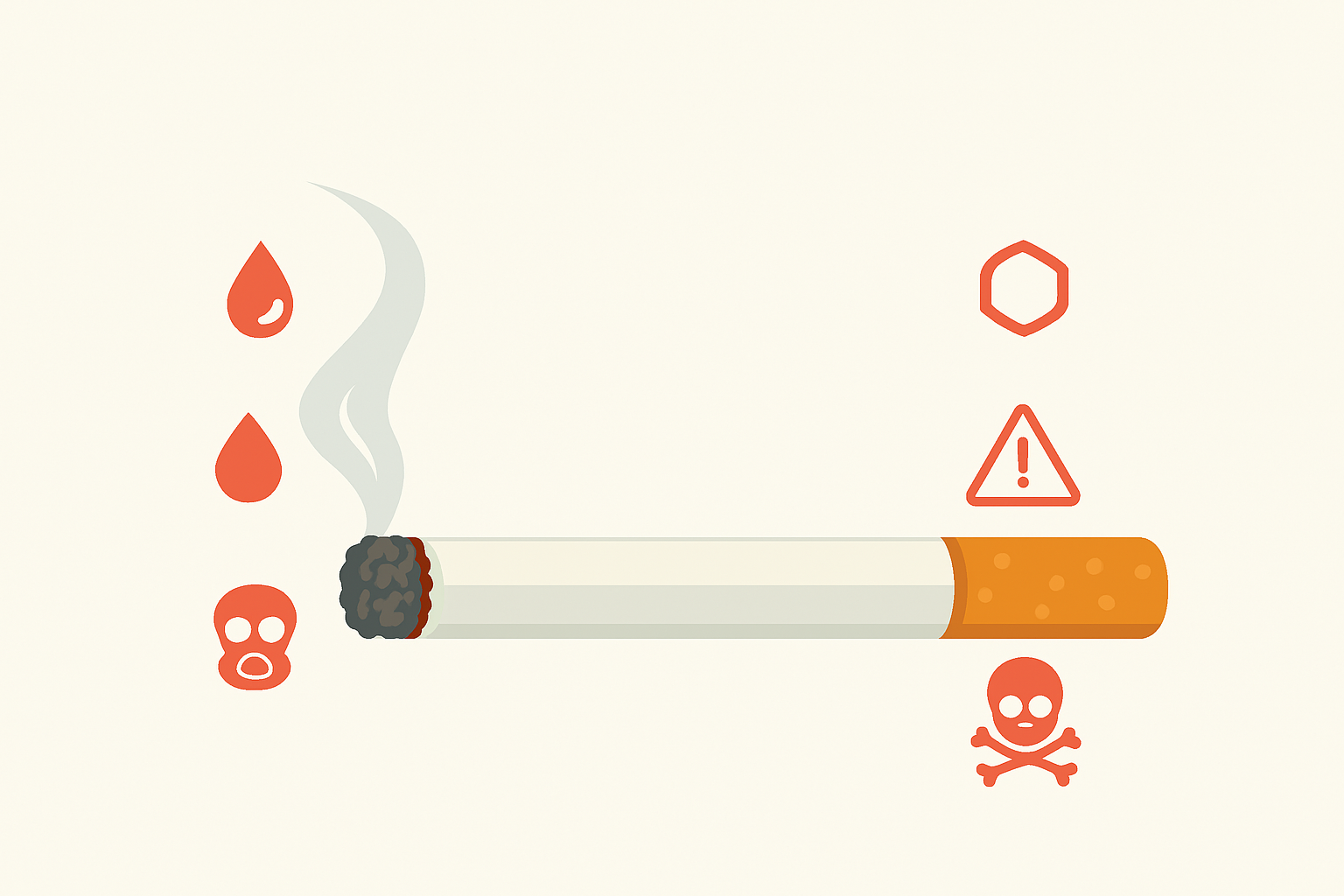 Co obsahuje cigaretový kouř? Chemické složení cigaret od A do Z