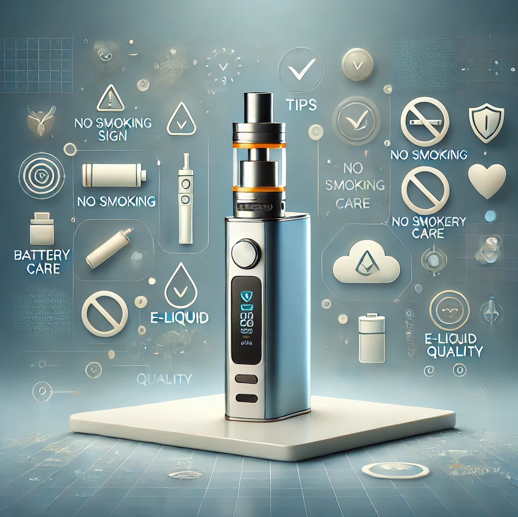 Bezpečnost vapování: Tipy a doporučení pro vapery