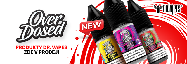 TOP ovocné Shake & Vape příchutě z Dr. Vapes Overdosed – ideální volba pro každodenní vapování