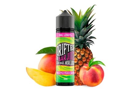 juice sauz drifter pineapple peach mango 16ml 60ml shake and vape