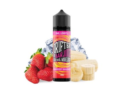 juice sauz drifter strawberry banana ice 16ml 60ml shake and vape