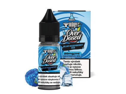 dr vapes blue raspberry ice 10ml 20mg