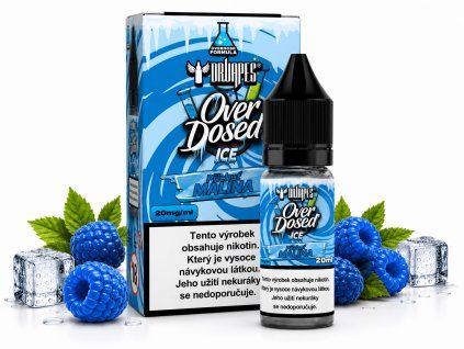 eliquid dr vapes prichut modra malina ice 10ml 20mg