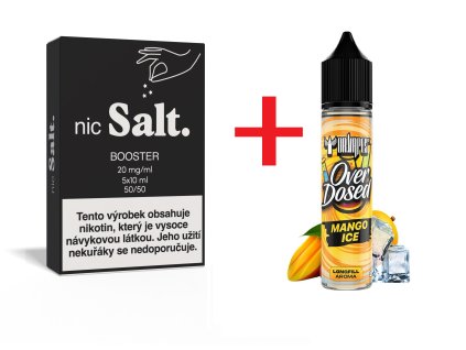 Starter Pack Shake & Vape – Dr. Vapes Overdosed Mango Ice + boostery (PG/VG 50/50)