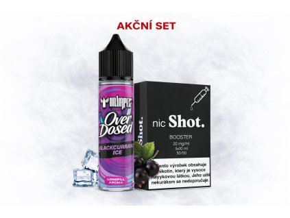 starter pack dr vapes blackcurrant ice nicshot booster