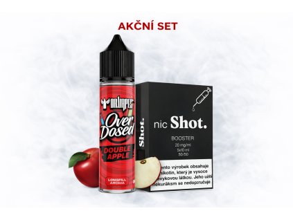 starter pack dr vapes double apple nicshot booster