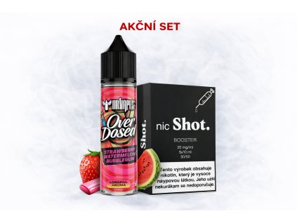 starter pack dr vapes strawberry watermelon bubblegum booster nicshot