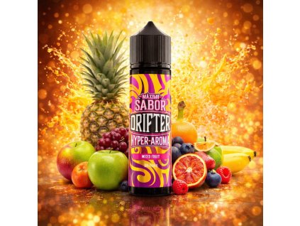 juice sauz drifter juice hyper mixed fruit 5ml 60ml shake and vape