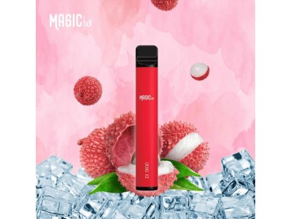 e-cigareta magic bar lychee ice