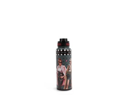 Termoláhev šedočerná  (1200ml s dvoustěnnou izolací ) Nicole Lee