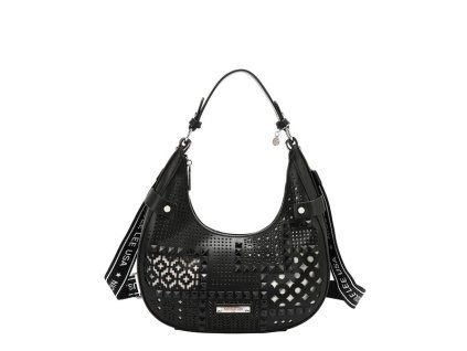 NICOLE LEE elegantní crossbody kabelka černá