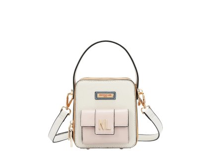 Nicole Lee stylové crossbody bílá