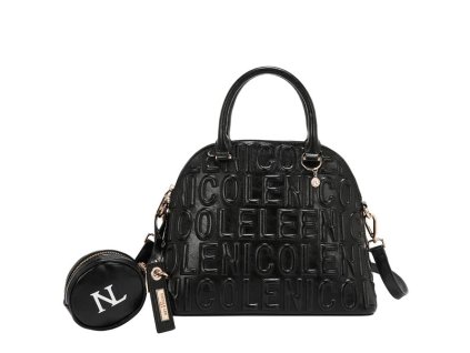 NICOLE LEE crossbody a kabelka v jednom / černá