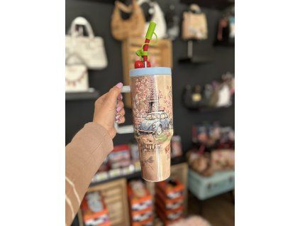 Termohrnek barevný 1,2 l  – Nicole Lee