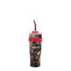 Termohrnek s kovovým brčkem Nicole Lee 1200ml