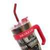 Termohrnek s kovovým brčkem Nicole Lee 1200ml