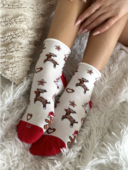 Vánoční ponožky perníčky