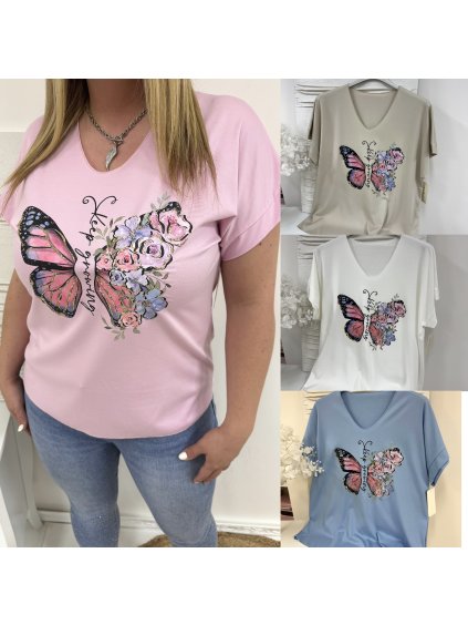 Tričko větší Butterfly