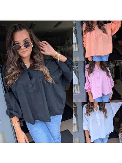 Košile luxusní balonové rukávy