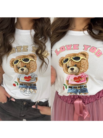 Tričko LOVE Teddy