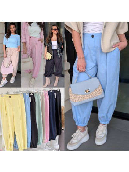 Kalhoty Ginny elastické