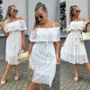 Šaty boho s krajkou