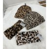 Čepice leopardí 2 barvy