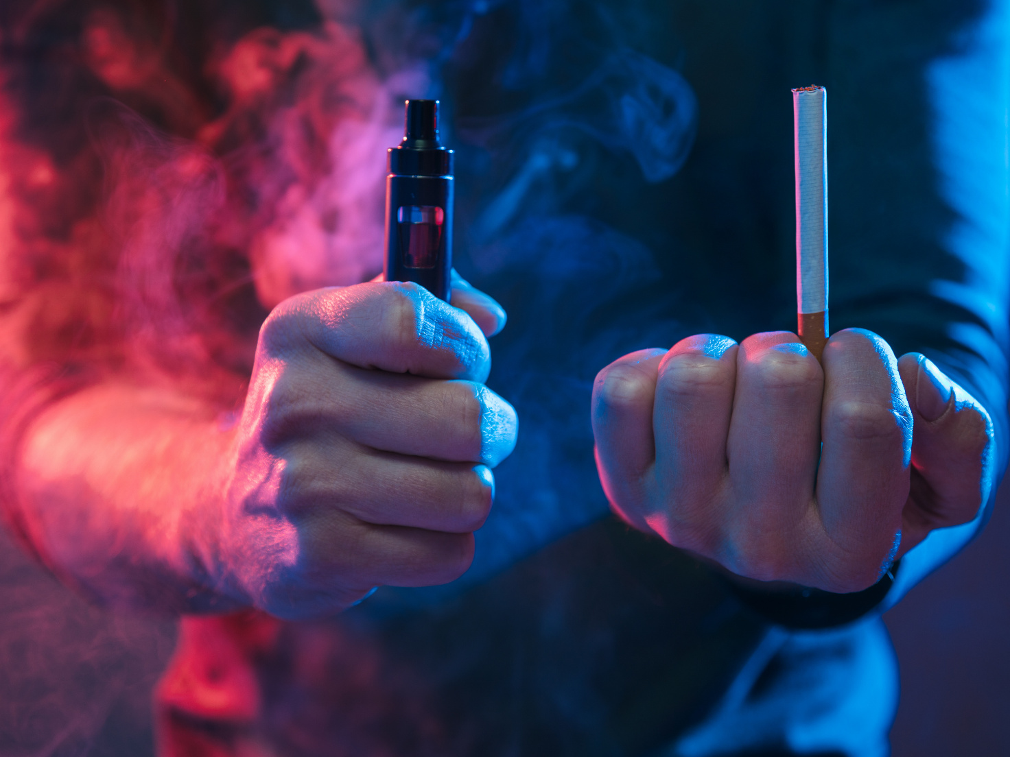 Rozdiel medzi e-cigaretami a klasickými cigaretami