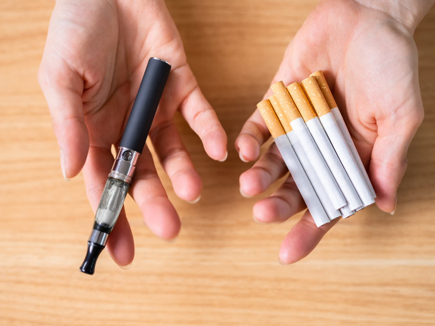 Rozdiel medzi e-cigaretami a klasickými cigaretami