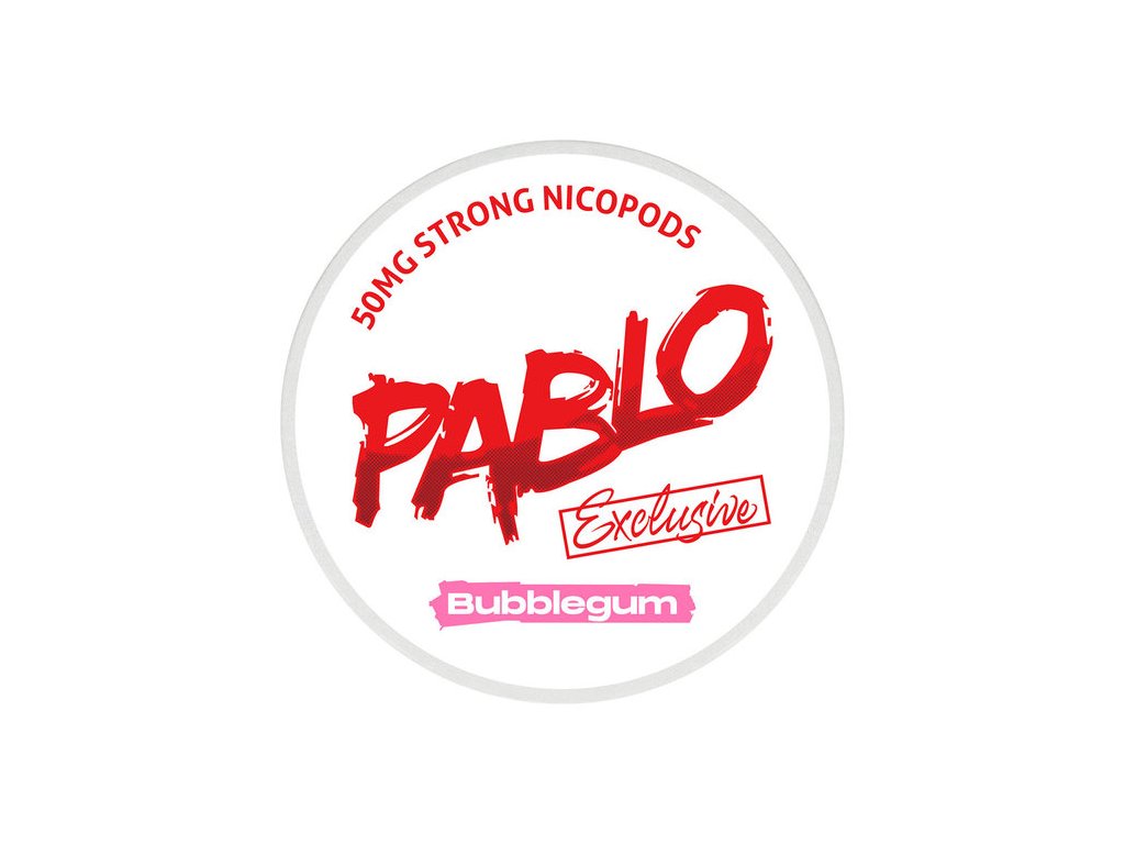 pablo exclusive bubblegum 50 mg g
