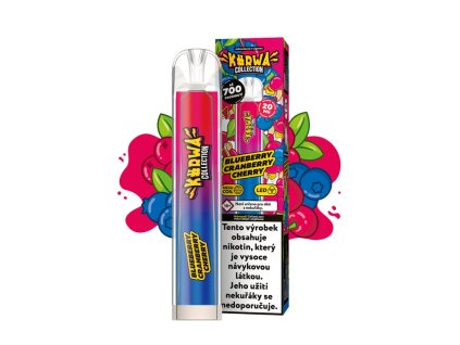 1761 1 e cigareta kurwa collection vape blueberry cherry and cranberry