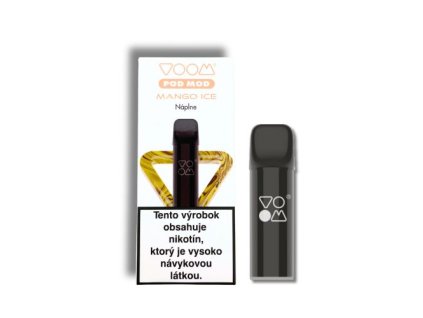 napln do elektronickej cigarety voom pod mod 1x1000 mango ice 2ml 20mg