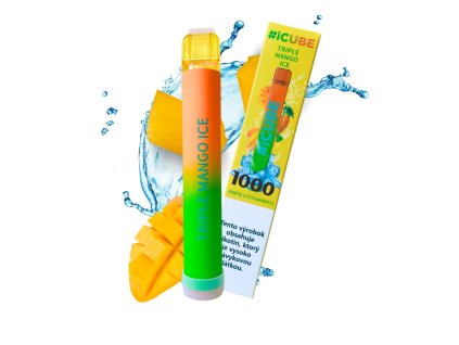 elektronicka cigareta icube 1000 tripple mango 20mg