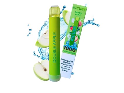 elektronicka cigareta icube 1000 double apple 20mg