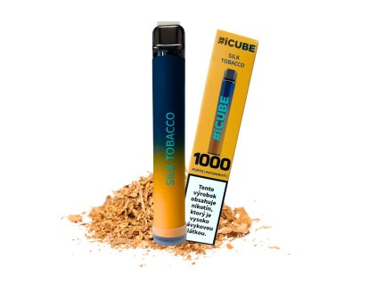 elektronicka cigareta icube 1000 silk tobacco 20mg
