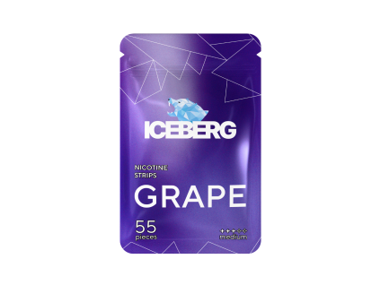 iceberg strips grape