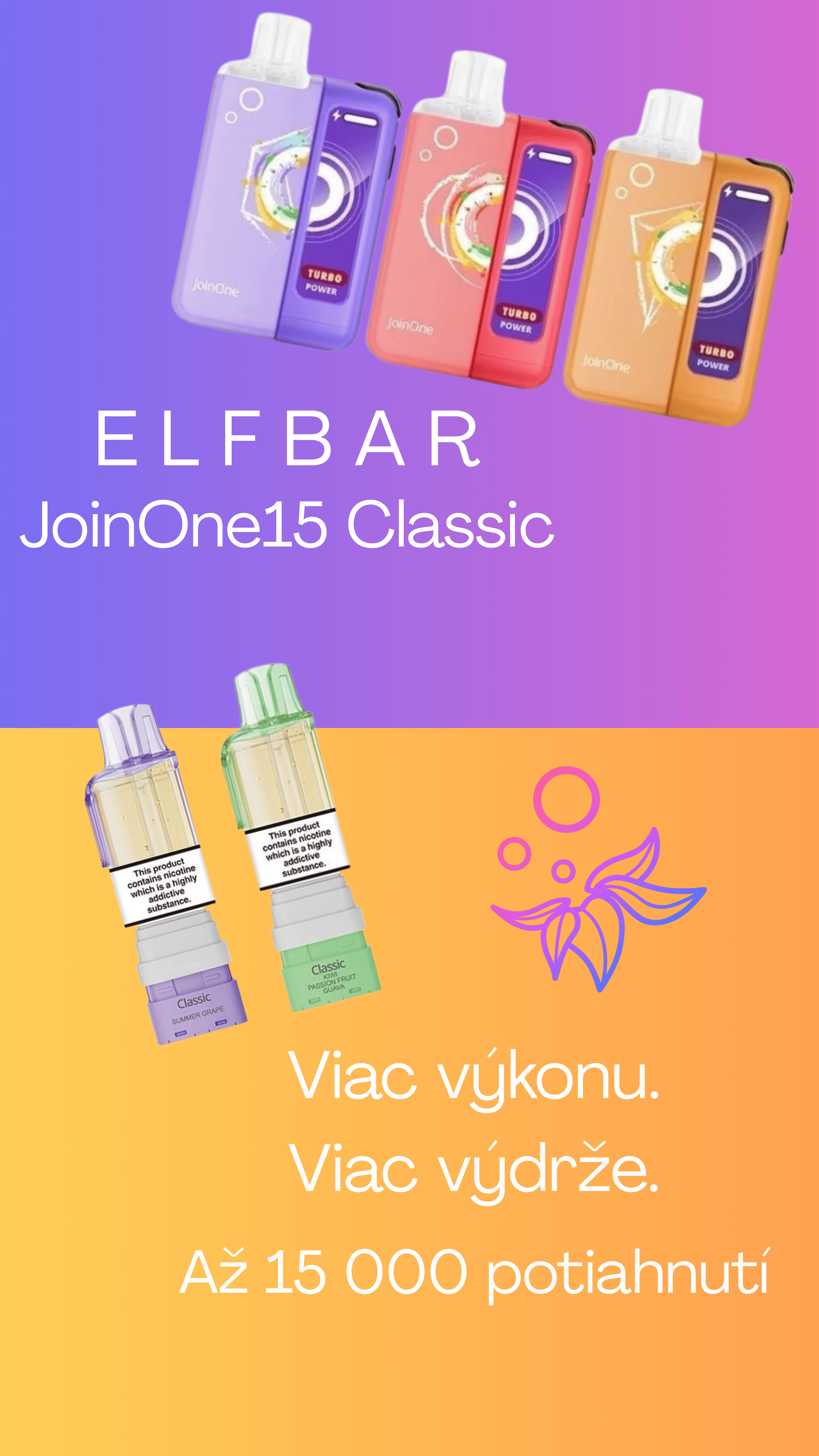 ELFBAR JoinOne15 Classic mobil