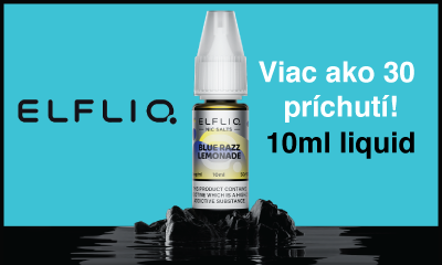 ELFLIQ liquid 30 a viac príchutí