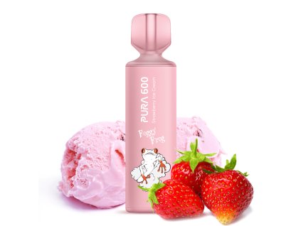 Strawberry Ice Cream Foggy Frog