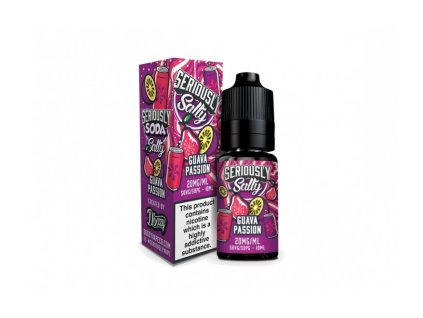 DOOZY - SERIOUSLY SODA SALTS - GUAVA PASSION (Obsah nikotínu 20 mg/ml)