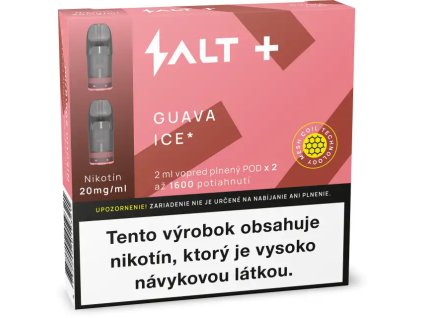 SALT+ - Guava Ice  balenie obsahuje 2 pody! 20MG