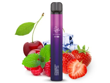 4876 elfbar 600 v2 strawberry raspberry cherry ice